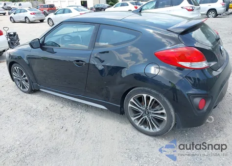 2017 Hyundai Veloster Turbo R-Spec from USA, damaged, VIN KMHTC6AE5HU308895